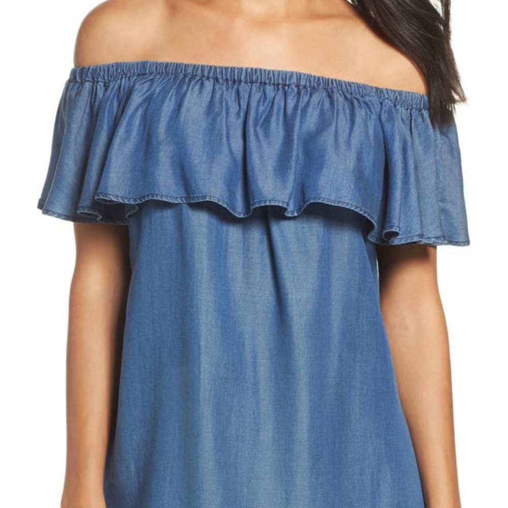 Tommy Bahama off the shoulder dress
